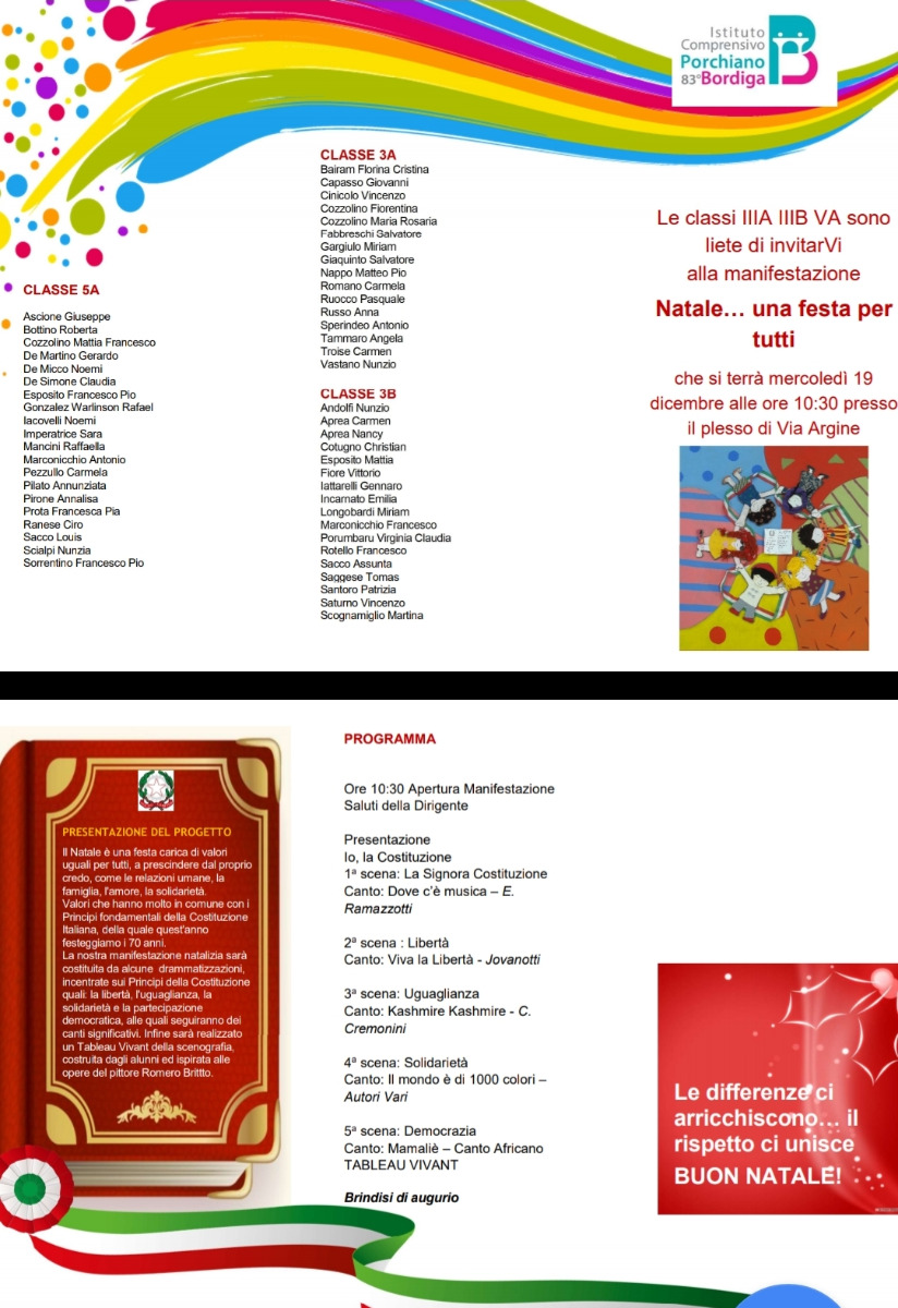 Manifestazione “Natale… una festa per tutti”