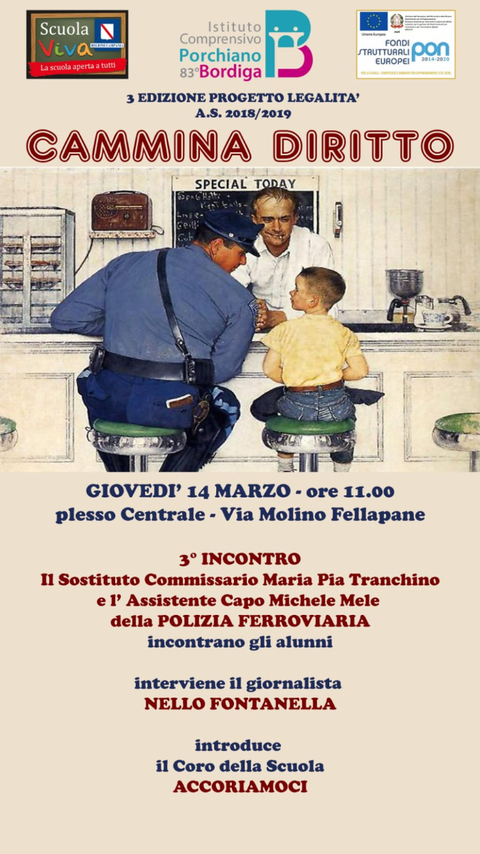 Incontro Progetto legalità “Cammina Diritto”