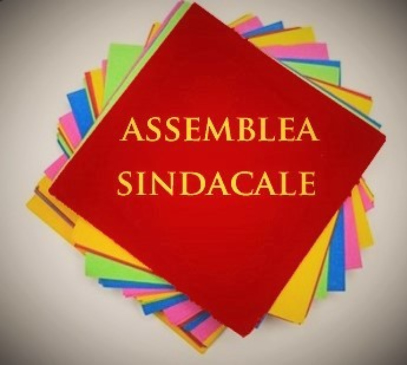 ASSEMBLEA SINDACALE  DI  TUTTO IL PERSONALE DELLA SCUOLA
